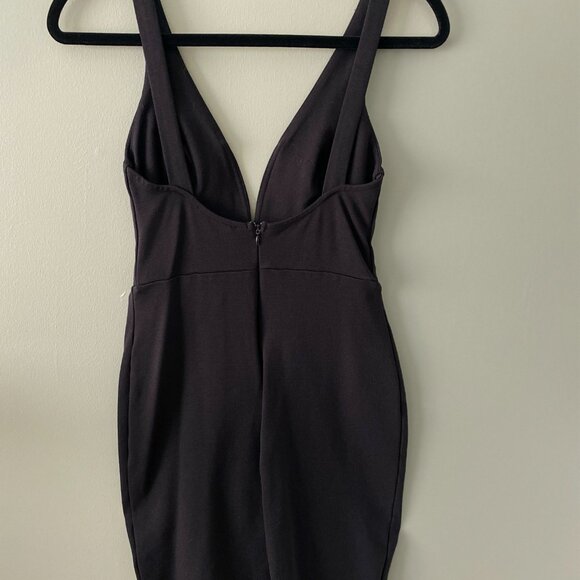 Lulu's Black Bodycon Dress, Size Small - Picture 5 of 9